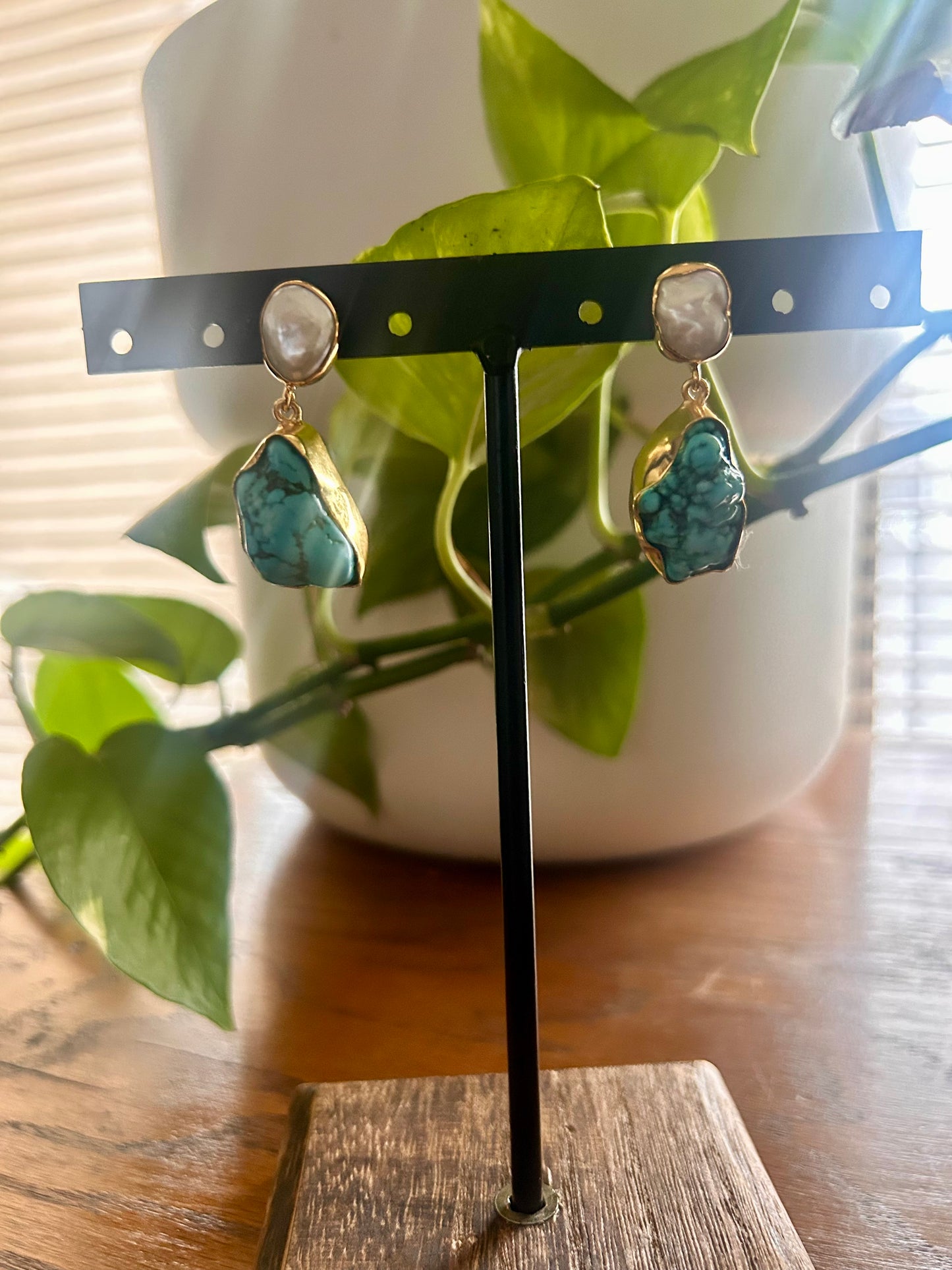 Mahin Turquoise Earrings