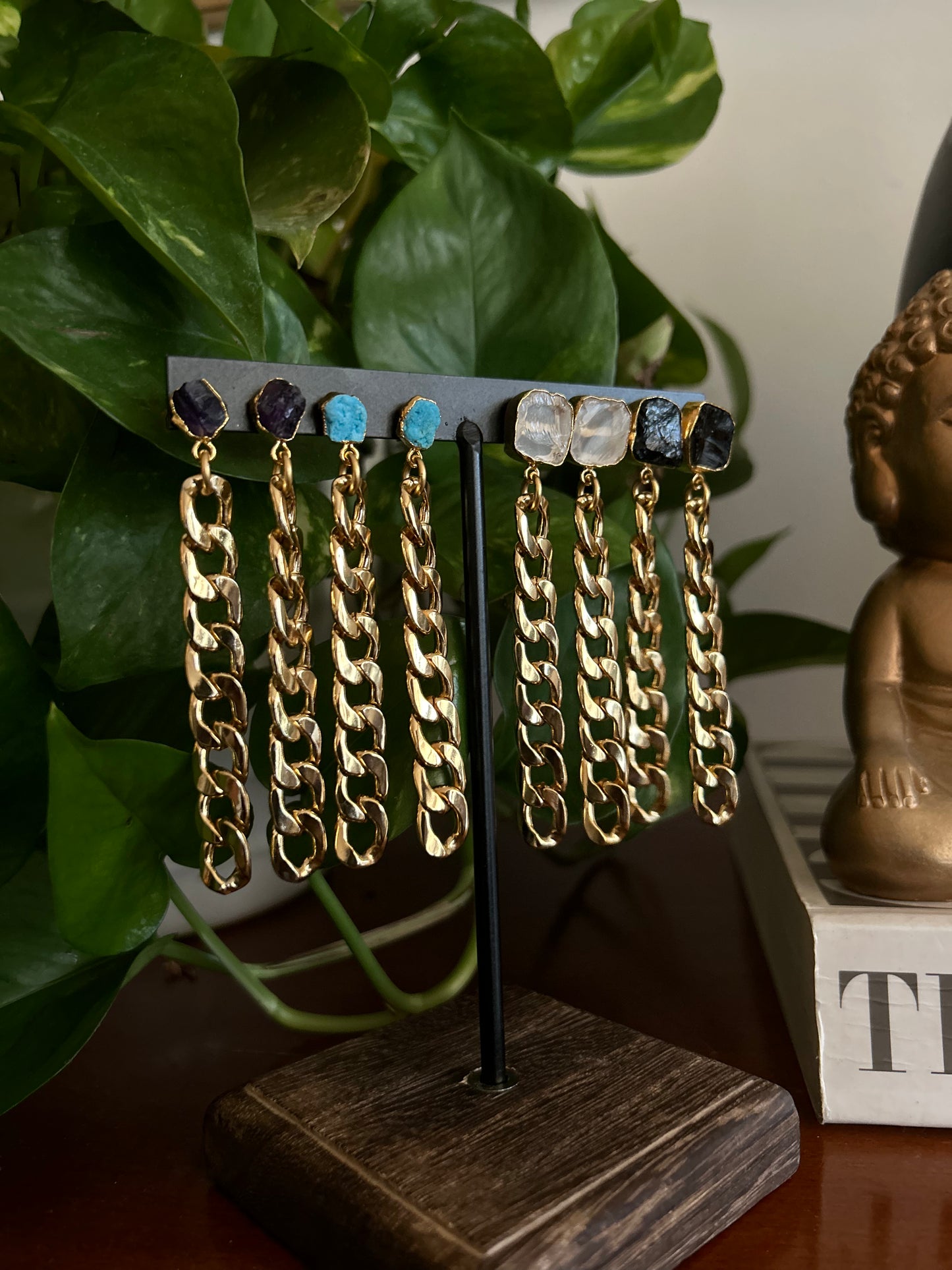 Benita Cuban Link Earrings