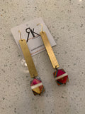 Geo Bar Earrings